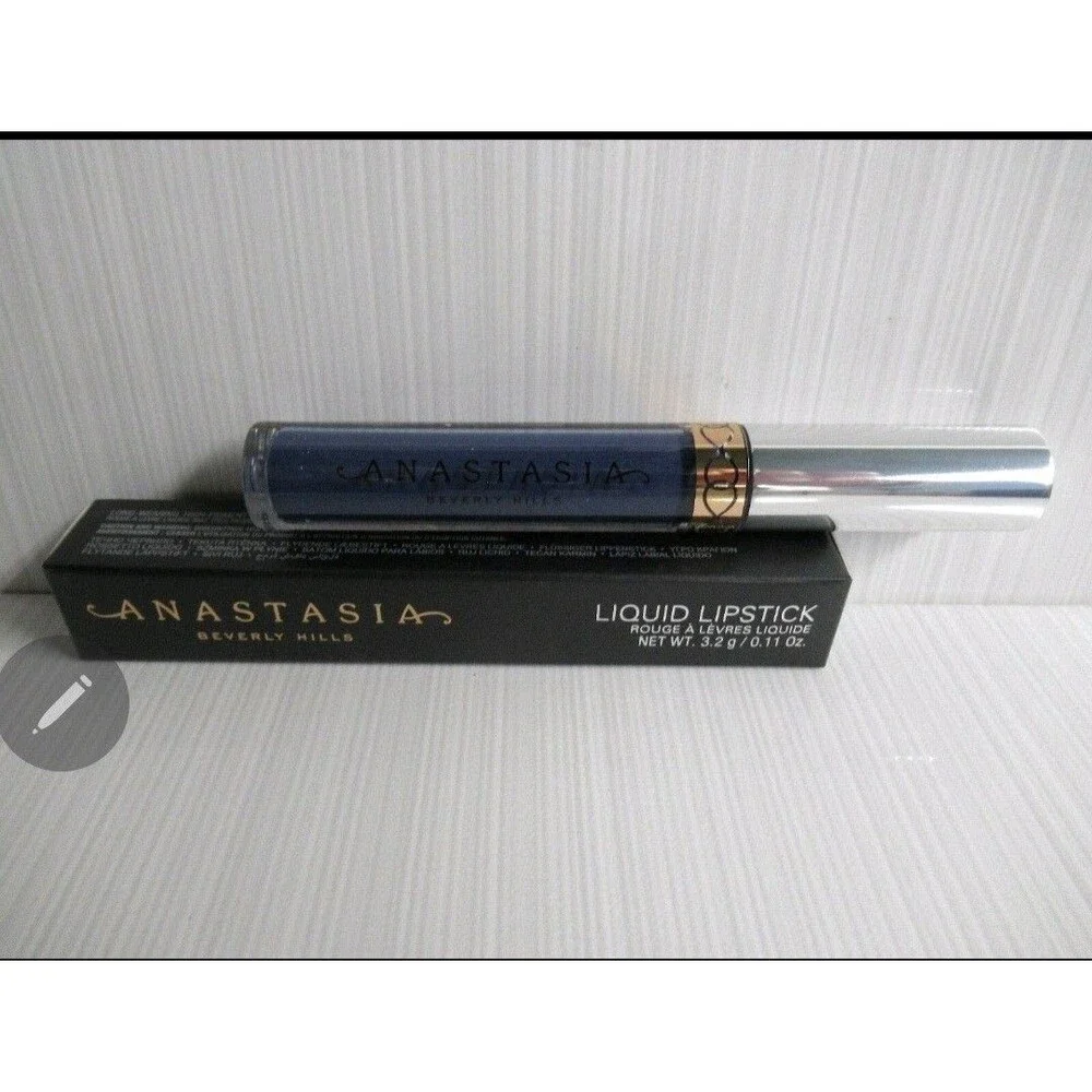 ANASTASIA BEVERLY HILLS LIQUID MATTE LIPSTICK AUTHENTIC NOCTURNAL INDIGO BLUE